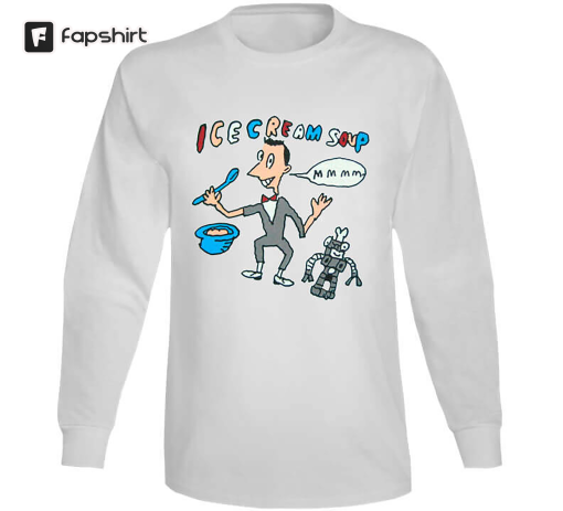 Pee Wee Herman And Conky Ice Cream Soup T Shirt