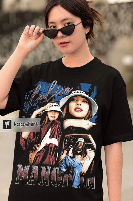 Lisa T-shirt Lalisa Manobal Shirt Oversize Shirt