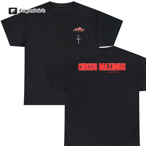 Utopia Cactus Jack Circus Maximus Travis Scott Shirt, Circus Maximus T-shirt, Travis Scott Circus Maximus T-Shirt, Utopia Album Shirt