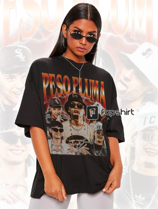 Peso Pluma Music Shirt, Peso Pluma Merch Gift For Fan Sweatshirt, Peso Pluma Concerts Fan Tee, Peso Pluma World Tour 2023 Hoodie