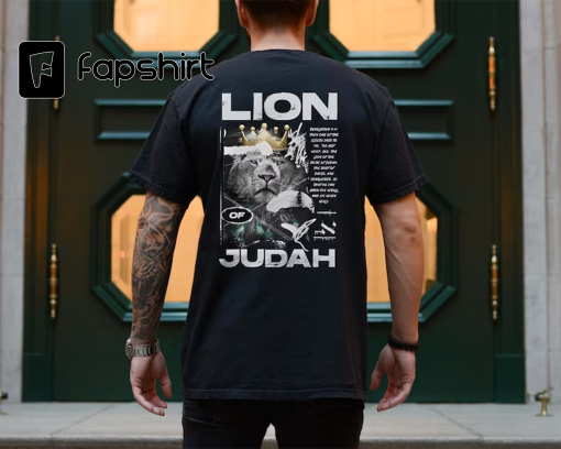 Jesus is King Shirt The King is Coming T-Shirt Lion of Judah Tshirt Christian Bible Verse Shirt Minimal Design Faith Christian Apparel Shirt