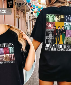 Retro Jonas Brothers 2 sides Shirt, Jonas…