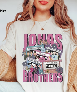 Retro Jonas Brothers Cassette Shirt, Nick Joe…