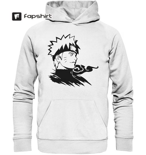 Ninja Hero Naruto Uzumaki – Unisex Organic Hoodie, Naruto, Anime, Manga