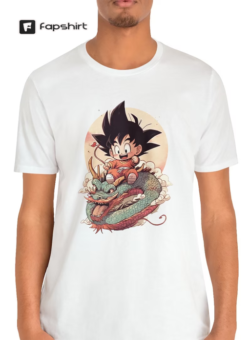 Kid Goku Shirt, Oldschool Dragonball Z T-Shirt, Dragonball Tee, Goku Streetwear, Unisex Anime T Shirt, Vintage DBZ Merch, Manga Gym Clothing