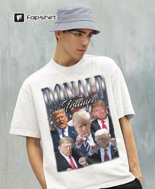 Retro Donald Trump Shirt -Donald Trump Homage Tshirt,Donald Trump Fan Tees,Donald Trump Retro 90s Sweater,Donald Trump Merch Gift