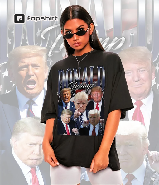 Retro Donald Trump Shirt -Donald Trump Homage Tshirt,Donald Trump Fan Tees,Donald Trump Retro 90s Sweater,Donald Trump Merch Gift