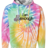 I am Kenough. Pastel Tie-Dye Unisex Hoodie