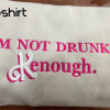 I’m not drunk Kenough Embroidered sweatshirt, i am kenough hoodie, i am kenough, i am enough, barbi movie, ken shirt, barbi shirt