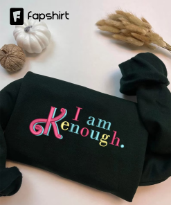 I am Kenough Embroidered Sweatshirt, Kenough Sweatshirt,…