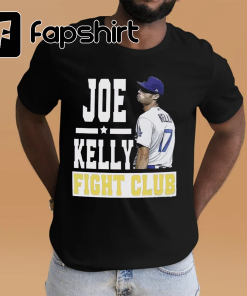 Hot Baseball Joe Kelly Fight Club T-Shirt,…