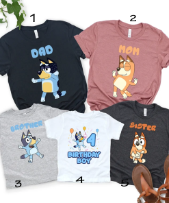 Bluey Shirts For Family, Bluey Shirts, Bluey…