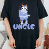 Aunt Trixie Shirt, Auntie Shirt, Bluey Family Shirt, Auntie Shirt, Dad Birthday Gift, Bluey Shirt,Bandit Shirt, Bluey Bingo Shirt