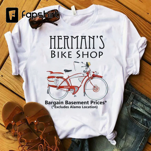 Herman’s Bike Shop Pee-Wee’s Big Adventure