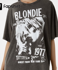 Blondie T Shirt, 100% cotton, Unisex and…