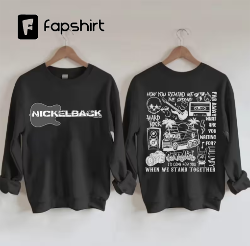 Vintage Nickle.backs Guitarist Cpmfort Color T Shirt, Nick.lebacks Merch, Retro Nick.lebacks Shirt, Nick.lebacks 2023 tour shirt