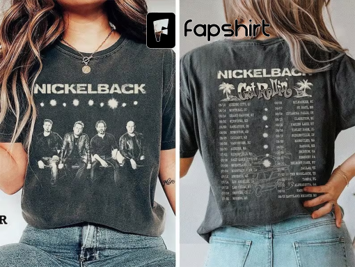 Nickelback Music Shirt,Vintage Get Rollin’ Tour 2023 Tickets Album Get Rollin Graphic Tee 90s,Nickleback Band Shirt, Nickleback Get Rollin