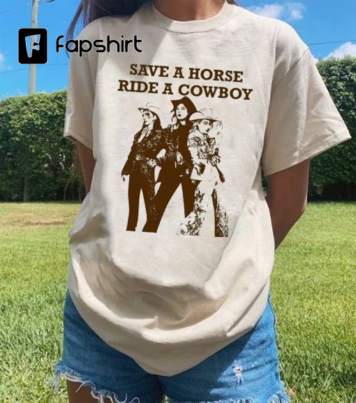 Boygenius Save A Horse Ride A Cowboy shirt, Boygenius Tour Shirt ,Gift For men women shirt, Rock band Music Tour 2023