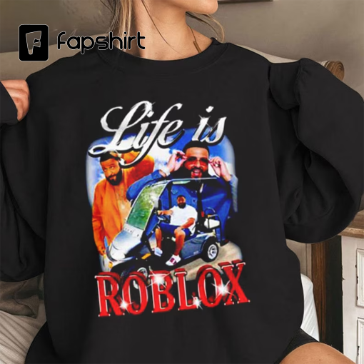 Best life is Roblox Dj Khaled T-shirt, Life Is Roblox Homage Shirt, DJ Khaled Unisex Shirt, Dj Khaled Trending Shirt, Dj Khaled Fan Gift