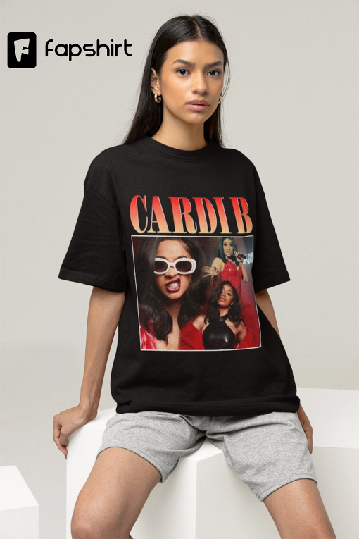 Cardi B Fan Shirt | 90s Style Retro Cardi B Fan Shirt For Men and Women