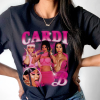 Cardi B Retro shirt, Cardi B Vintage print T-Shirt, Cardi B Unisex Clothing, Cardi B Summer days, Cardi B Birthday Gift Longsleeve Shirt