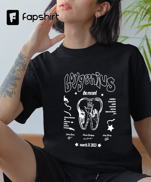 Boygenuiss Graphic Tour shirt, Boygenius Merch, Boygenius Band Tour Shirt, Indie Rock Music Tour 2023 Merch, Indie Music Shirt, Graphic Tees