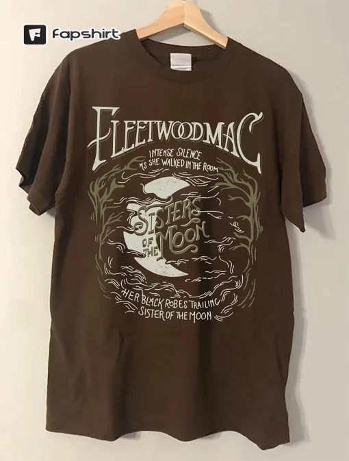 Vintage Fleetwood Mac Shirt, Fleetwood Mac T-Shirt, Sisters Of The Moon Shirt, Vintage Fleetwood Mac T-Shirt, Vintage Music Rock Band Shirt