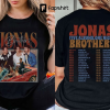 Jonas Brothers Vintage Comfort Color Shirt, Jonas Five Albums One Night Tour Shirt, Jonas Brothers 2023 Tour Shirt, Retro Jonas 90’s Tee