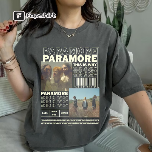 Pramore This is Why Album Shirt, Pramore This is Why Shirt, Pramore Tour 2023 Shirt, Rock Band Shirt, Gift for men women unisex tshirt