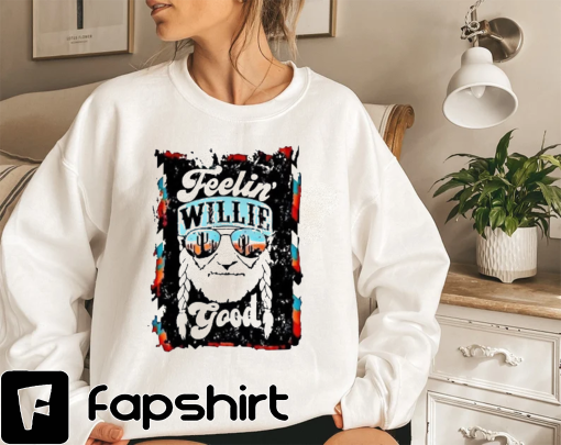 Willie Nelson Feelin’ Willie – Graphic Tee – Unisex – DTF