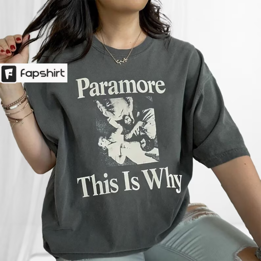 Paramore Shirt, Hayley Williams Shirt, This Is Why Shirt, Rock Band Shirt, Hayley Williams TShirt, Tour 2023 Shirt, Paramore T-Shirt