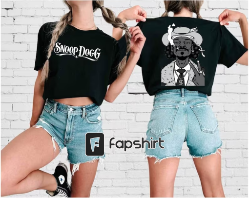 Vintage Snoop Dogg Bootleg T-Shirt, Snoop Dogg Shirt Double Sided, Rap Graphic Retro Shirt, Hip Hop Tee, Rapper Fan Gift, Rapper T-Shirt