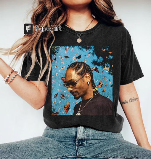 Vintage Snoop Dogg Bootleg T-Shirt, Snoop Dogg Shirt Double Sided, Rap Graphic Retro Shirt, Hip Hop Tee, Rapper Fan Gift, Rapper T-Shirt