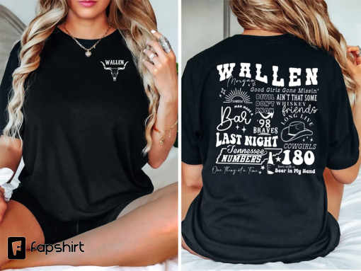 Retro Wallen Bull Skull Shirt, Wallen Bull Skull Distressed Shirt, Country Western Shirt, Cowboy Wallen Shirt, Cowgirl Tee