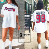 Braves 98 Shirt, Morgan Wallen Shirt, Braves 98 Tee, Wallen ‘98 Braves Shirt, 98 Braves T-Shirt, Wallen Country Music Shirt, Unisex Shirt