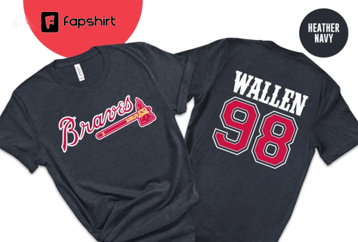 Braves 98 Shirt, Morgan Wallen Shirt, Braves 98 Tee, Wallen ‘98 Braves Shirt, 98 Braves T-Shirt, Wallen Country Music Shirt, Unisex Shirt