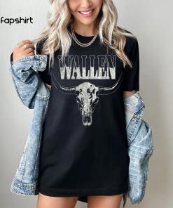 Wallen Cow Skull Shirt, Country Concert Shirt,…