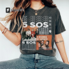 5 Seconds Of Summer Music Shirt, V1 Y2K Merch Vintage The Show 2023 Tour 5 Seconds Of Summer Sweatshirt 5SOS 2023 Gift