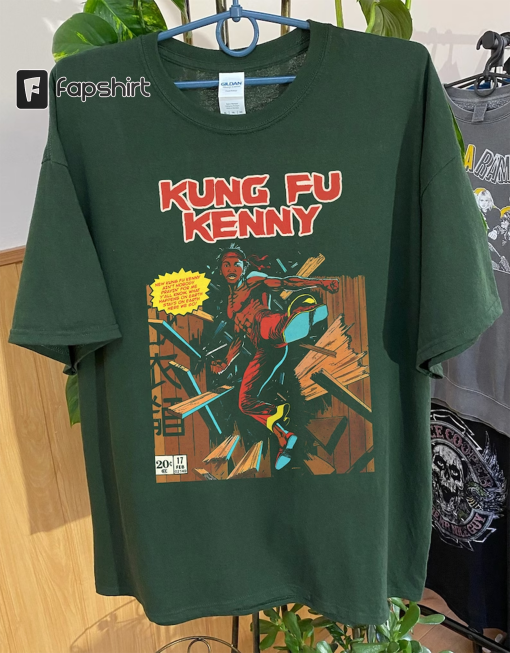 Vintage Kung Fu Kenny T-Shirt, Kendrick Lamar Shirt, Kendrick Lamar Merch, Vintage 90’s T-Shirt