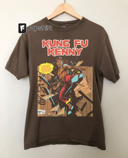 Vintage Kung Fu Kenny T-Shirt, Kendrick Lamar Shirt, Kendrick Lamar Merch, Vintage 90’s T-Shirt