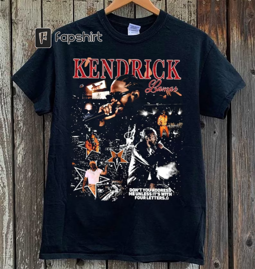 Kendrick Lamar Vintage 90s Shirt, Kendrick Lamar ,Kendrick Lamar Rap Hip Hop 90 shirt