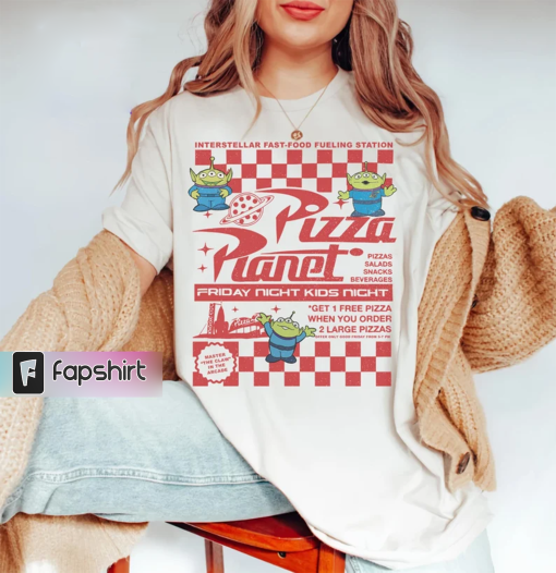 Pizza Planet Toy Story Shirt, Disney Toy Story Alien Shirt, Pizza Planet Tee, Toy Story Family Shirts, Disney Group Tee, Pizza Lover Shirt