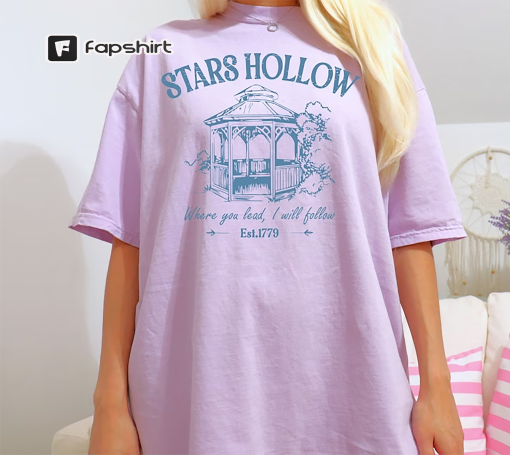 Comfort Colors® Stars Hollow Shirt, Stars Hollow Tshirt, Vintage Style Stars Hollow Shirt Gift