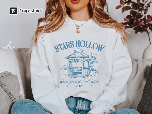 Stars Hollow Shirt, Stars Hollow Tshirt, Vintage Style Stars Hollow Shirt Gift