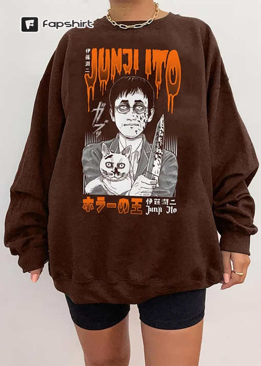 Junji Ito horror shirt, horror manga shirt