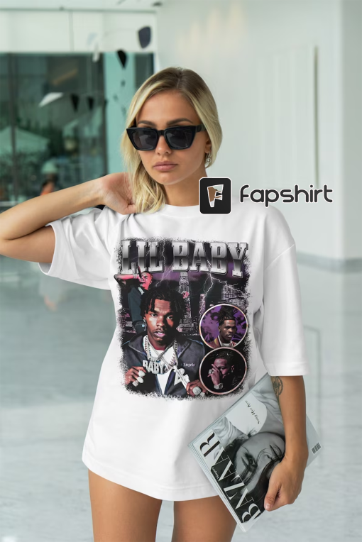 Lil Baby T Shirt, 4PF Tee, Trending Shirt, Vintage Bootleg, Hip Hop shirt, Rap Shirt, Rapper Shirt, TikTok, Rapper Merch