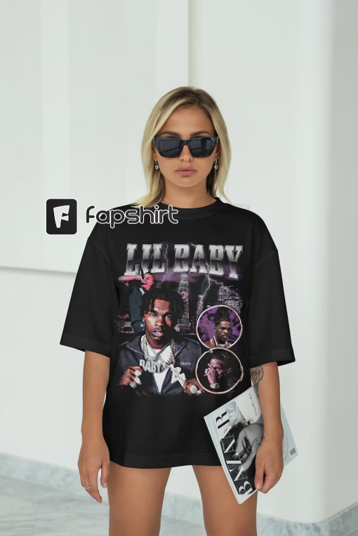 Lil Baby T Shirt, 4PF Tee, Trending Shirt, Vintage Bootleg, Hip Hop shirt, Rap Shirt, Rapper Shirt, TikTok, Rapper Merch