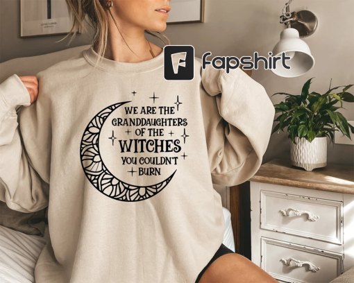 “We Are the Granddaughters Of The Witches T-Shirt, Salem Witch Legacy Tee,Witchy Apparel,Mystic Style,Spooky Halloween Shirt,Enchanting Salem “