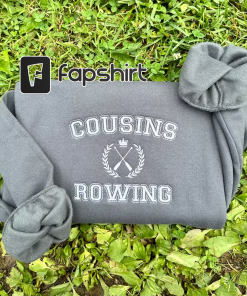 Cousins Rowing Embroidered Crewneck sweatshirt, the summer…