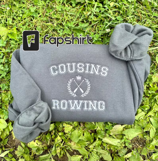 Cousins Rowing Embroidered Crewneck sweatshirt, the summer I turned pretty inspired crew, team Jeremiah Conrad belly, cousins beach tsitp